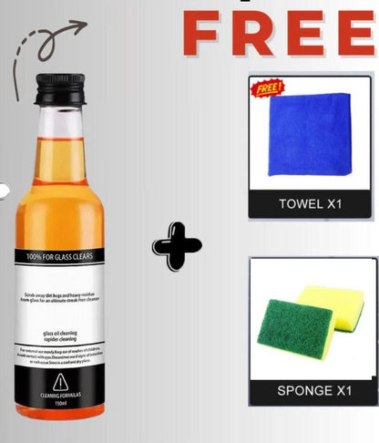 Crystal Shine Glass Cleaner - Instant Shine & Spotless Finish – 100ml