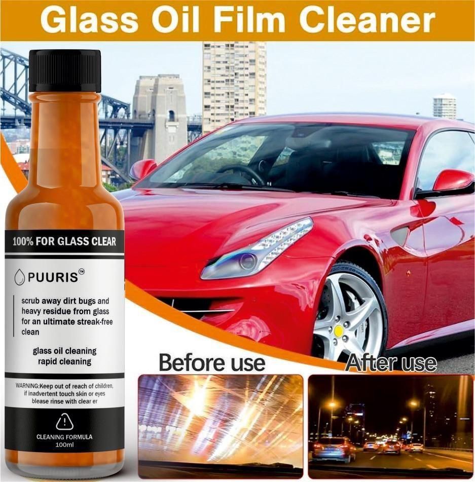 Crystal Shine Glass Cleaner - Instant Shine & Spotless Finish – 100ml