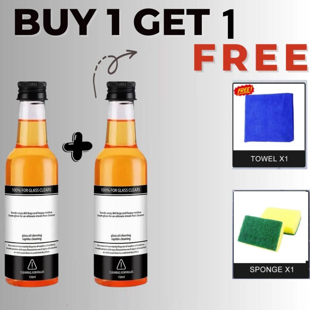 Crystal Shine Glass Cleaner - Instant Shine & Spotless Finish – 100ml